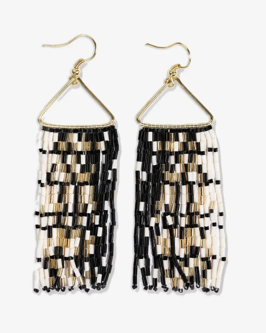 Ink & Alloy Patricia Fringe Earrings