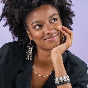 Ink & Alloy Patricia Fringe Earrings
