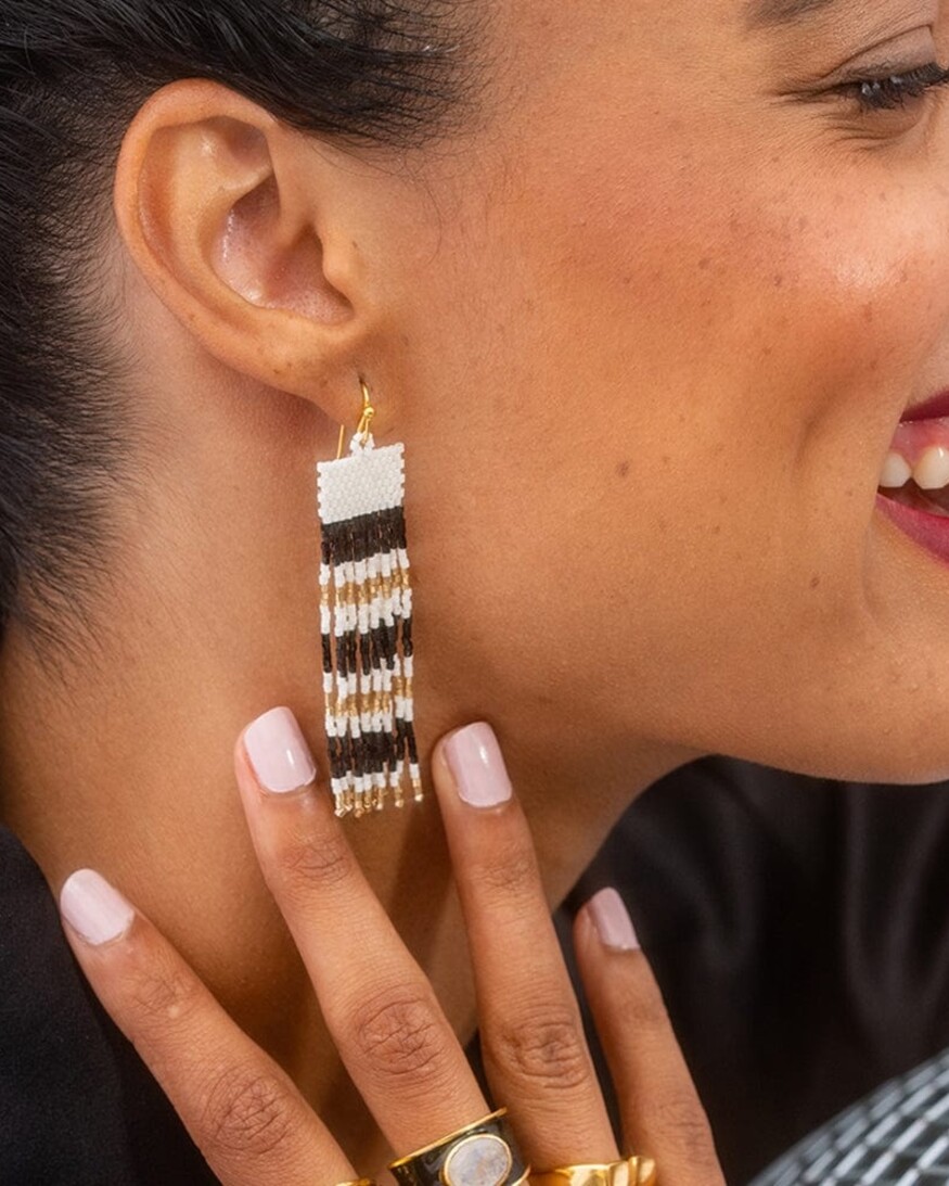 Ink & Alloy Billie Fringe Earrings