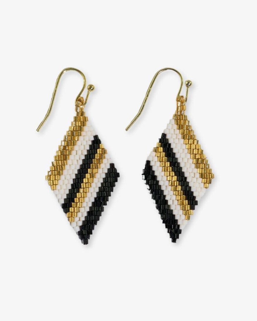 Ink & Alloy Zelda Diamond Shape Earring