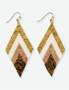 Ink & Alloy Frida Metallic Earrings