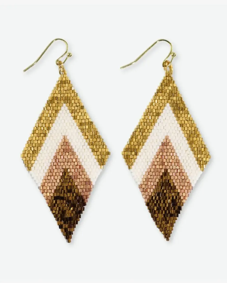 Ink & Alloy Frida Metallic Earrings