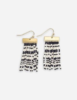 Ink & Alloy Scout Rectangle Fringe Earring