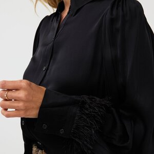 Esqualo Quchan Feather Blouse