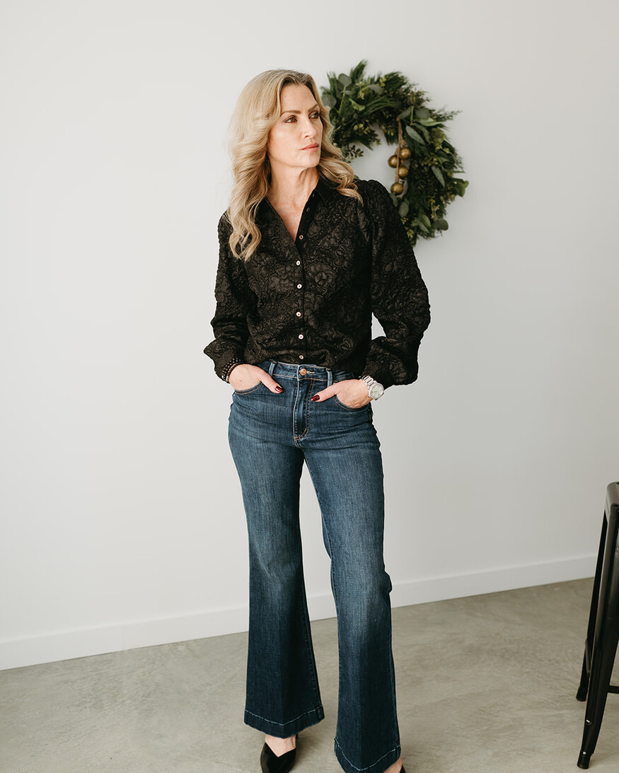 Esqualo Qulsary Jacquard Blouse