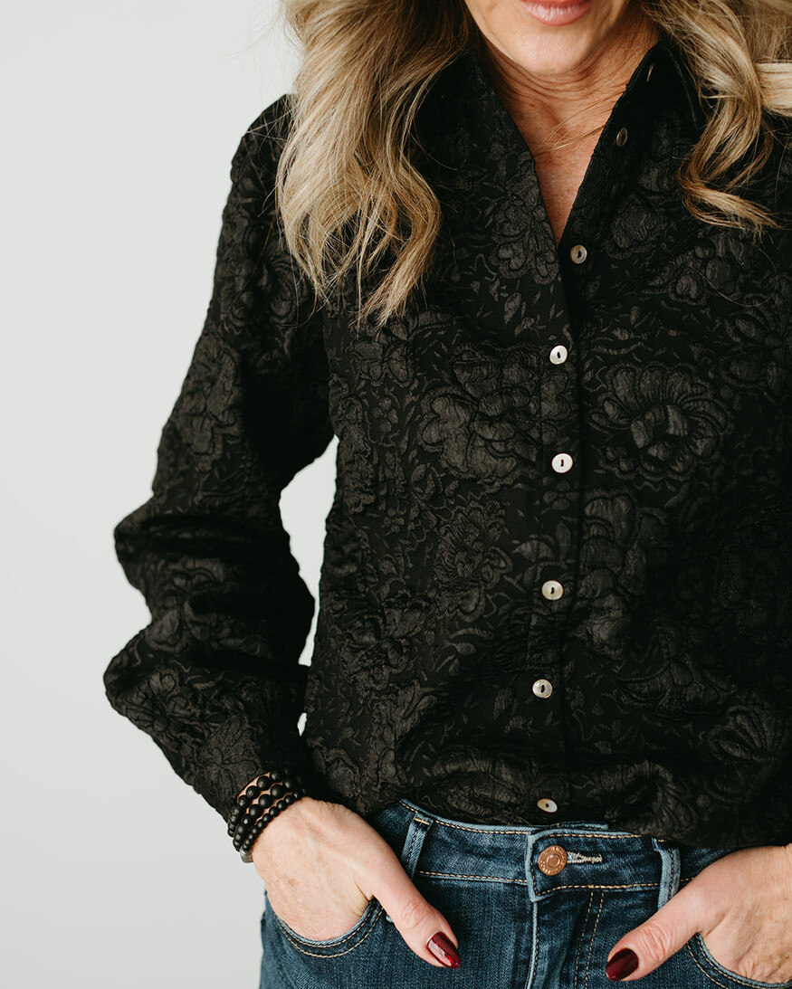 Esqualo Qulsary Jacquard Blouse