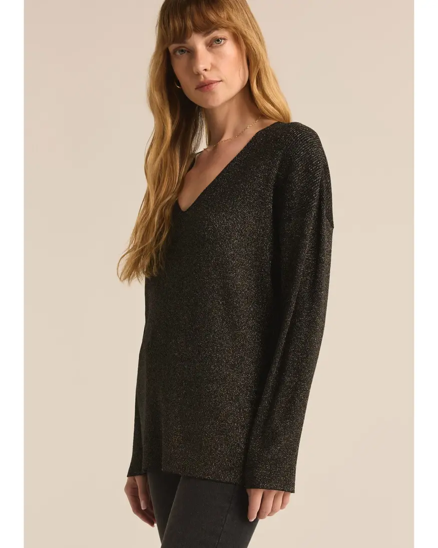 Z-Supply Golden V-Neck Sweater