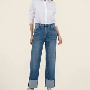 KUT Sienna Wide Leg - 5" Roll Up