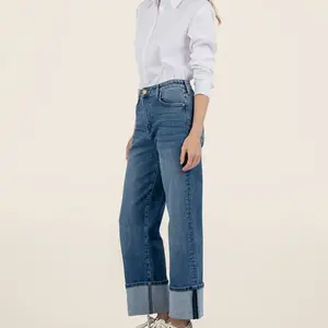 KUT Sienna Wide Leg - 5" Roll Up