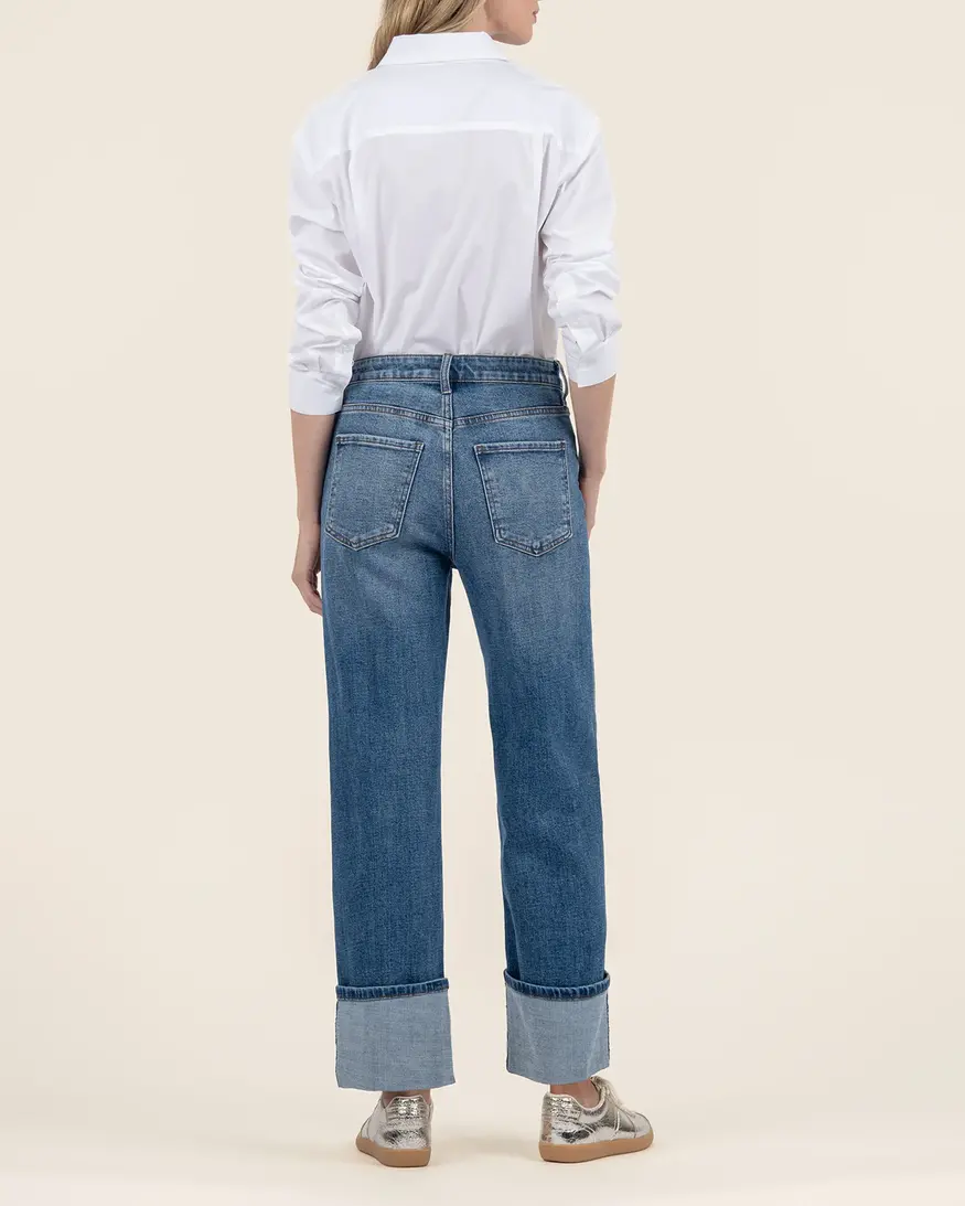 KUT Sienna Wide Leg - 5" Roll Up