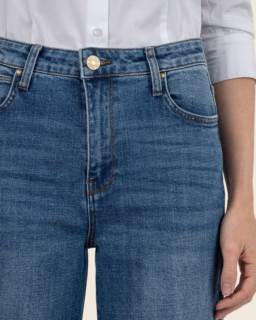 KUT Sienna Wide Leg - 5" Roll Up