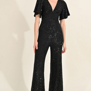 Molly Bracken Yopal Sequin Jumpsuit Molly Bracken Yopal Sequin Jumpsuit