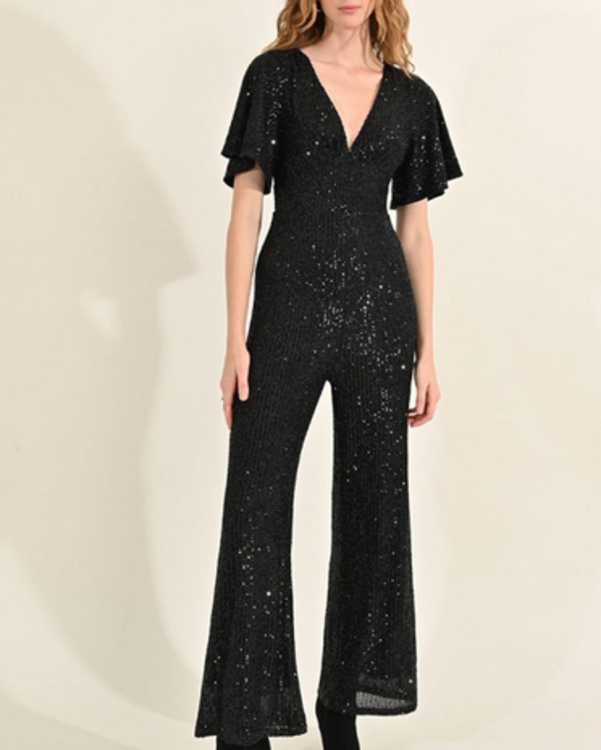 Molly Bracken Yopal Sequin Jumpsuit
