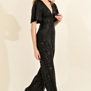 Molly Bracken Yopal Sequin Jumpsuit Molly Bracken Yopal Sequin Jumpsuit