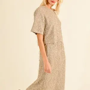 Molly Bracken Yuliana Sequin Top