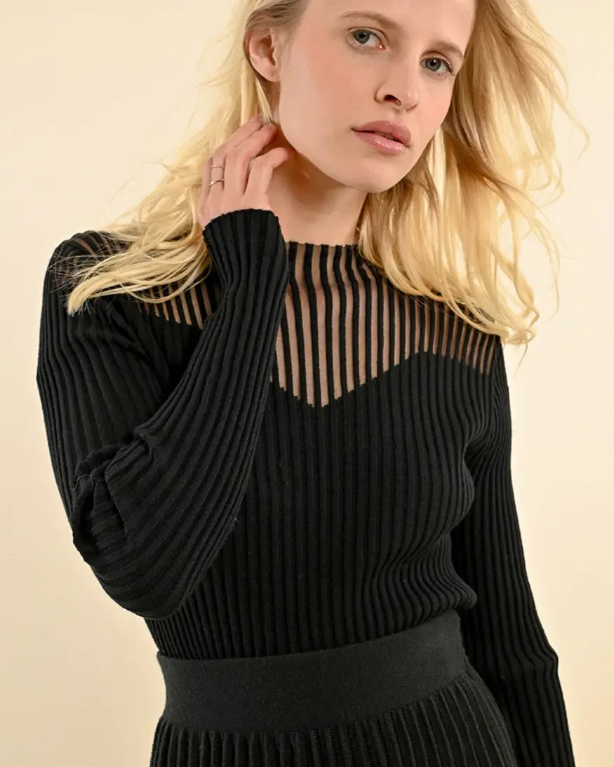 Molly Bracken Yelena Mockneck Sweater