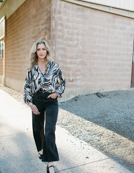Papillon Woodbury Satin Blouse