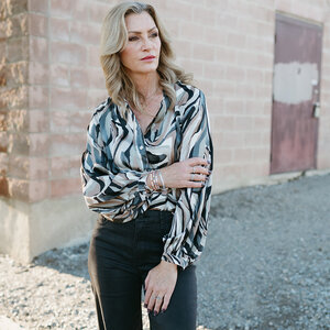 Papillon Woodbury Satin Blouse