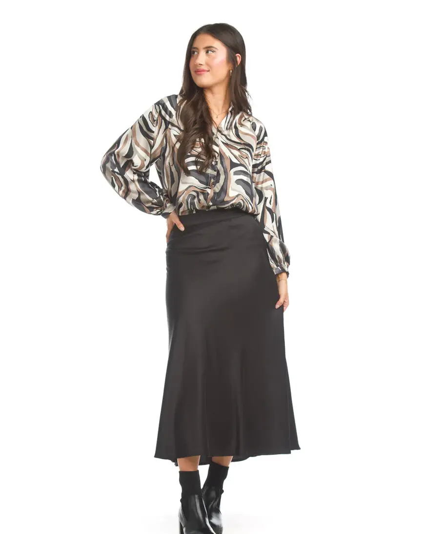 Papillon Woodbury Satin Blouse