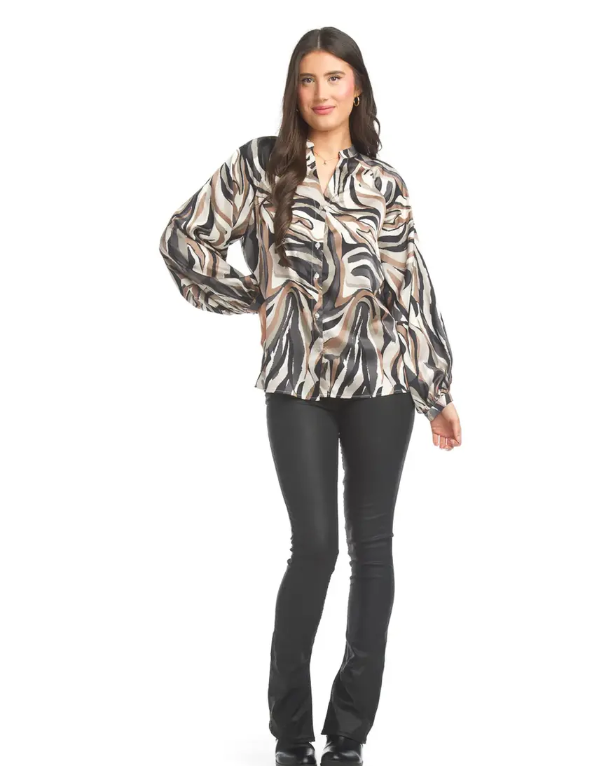 Papillon Woodbury Satin Blouse