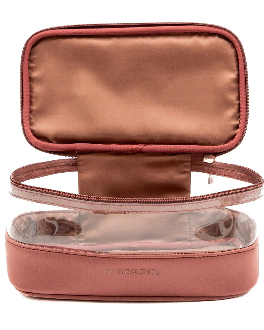 My Tag Alongs Everleigh Clear Train Case
