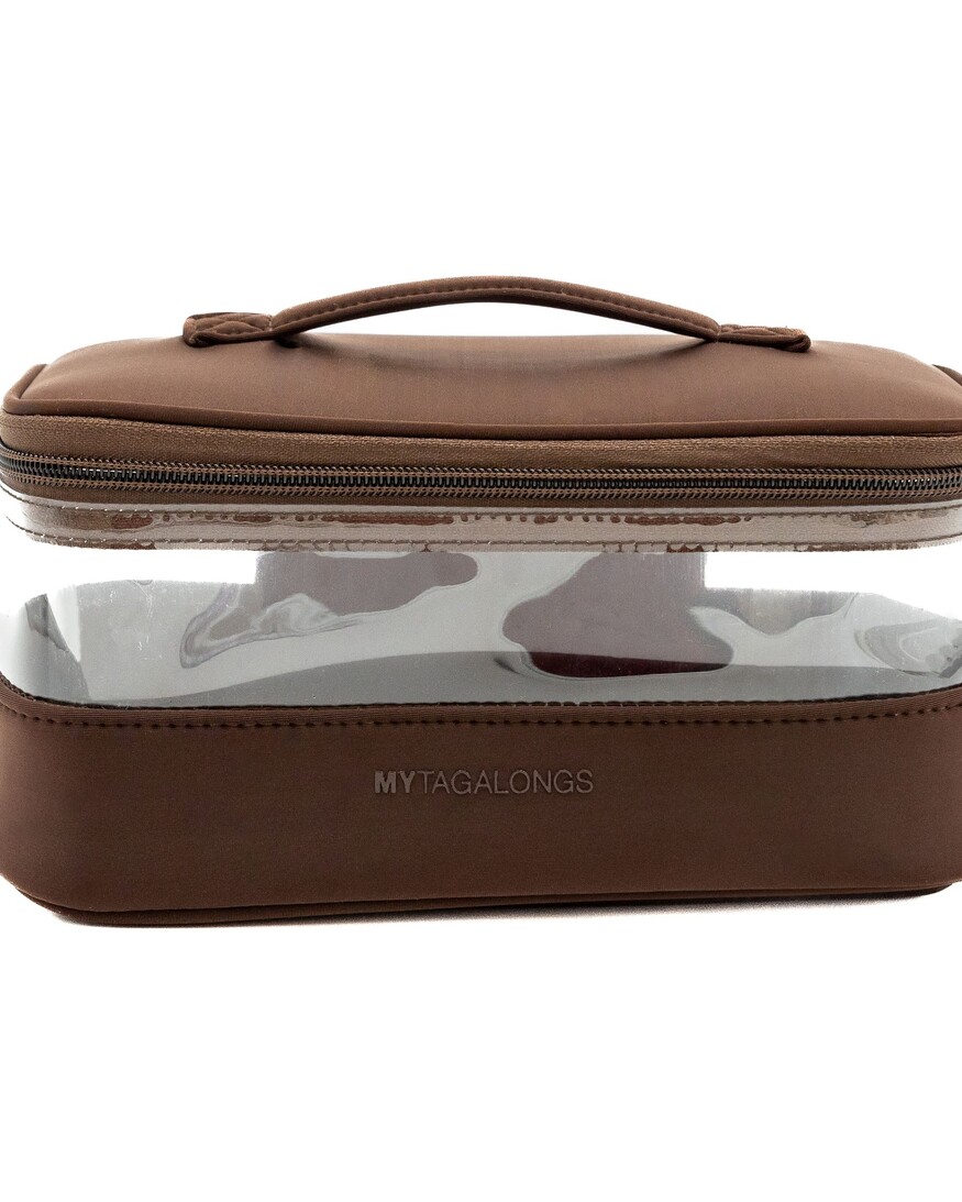 My Tag Alongs Everleigh Clear Train Case