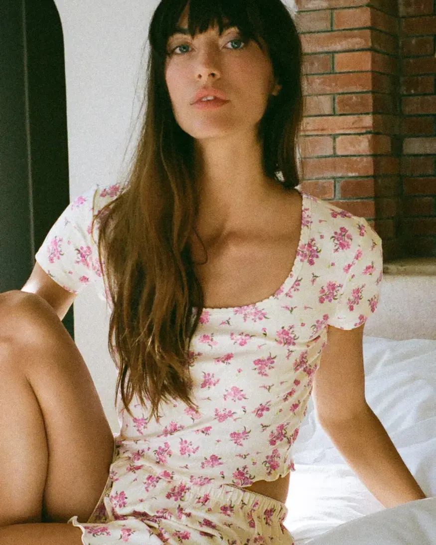 Z-Supply Flower Market Ditsy Tee