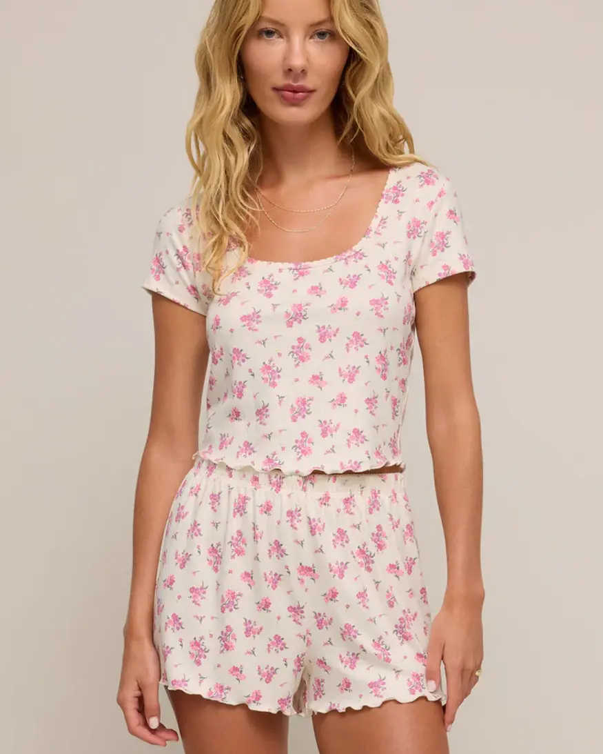 Z-Supply Flower Market Ditsy Tee