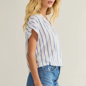 Z-Supply Parallel Stripe Button Down