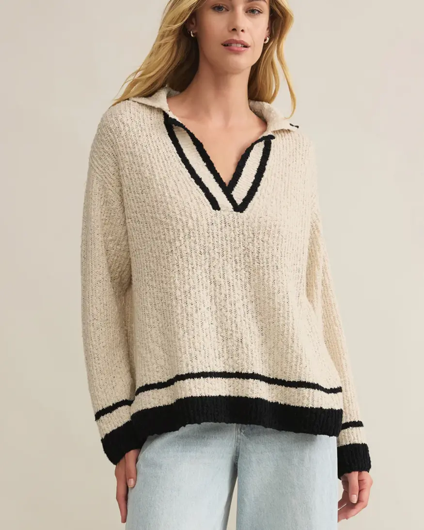Z-Supply Hammond Polo Sweater