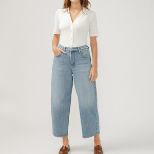 Silver Jeans - For Us HR Barrel Leg
