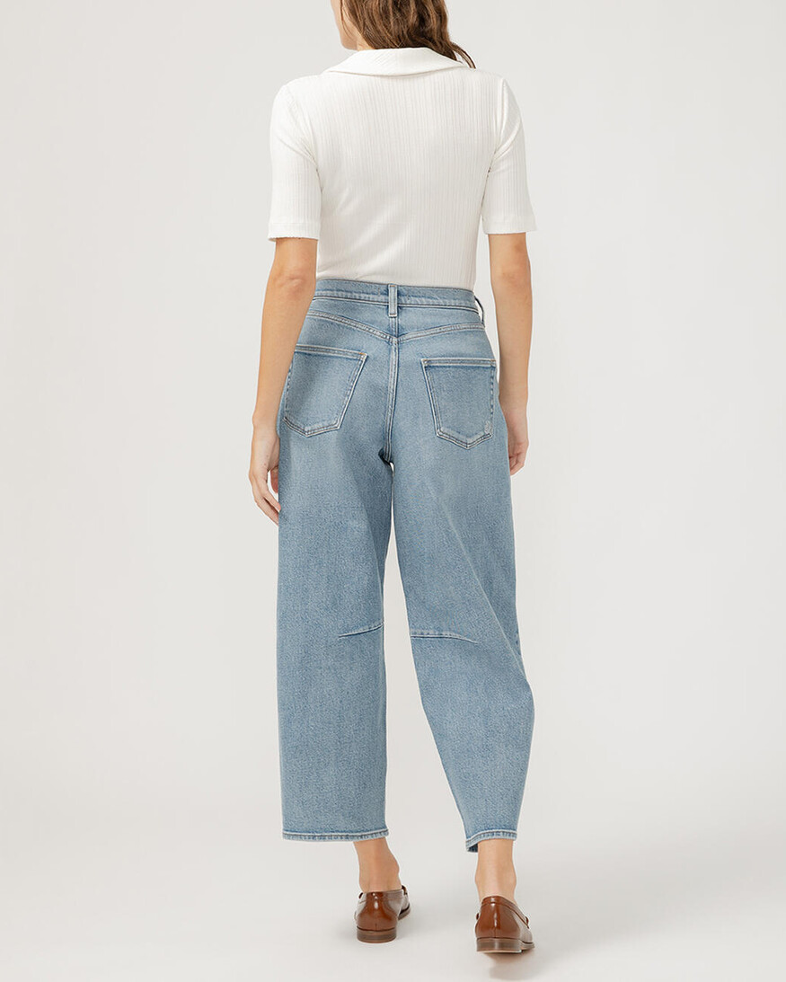 Silver Jeans - For Us HR Barrel Leg