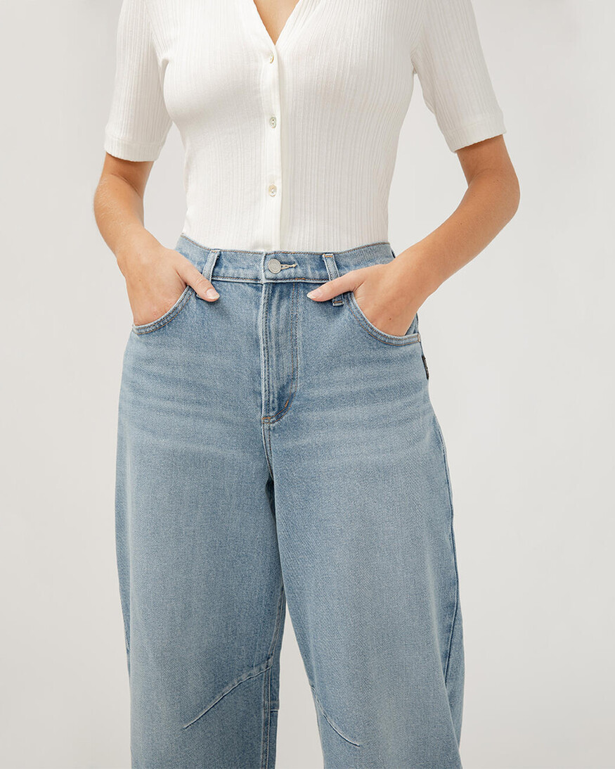 Silver Jeans - For Us HR Barrel Leg
