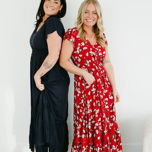 Papillon Pola Solid Maxi Dress
