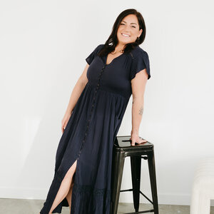 Papillon Pola Solid Maxi Dress