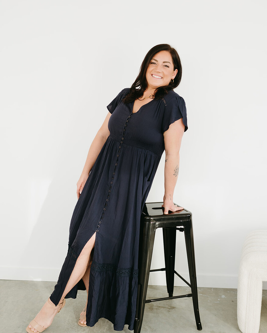 Papillon Pola Solid Maxi Dress