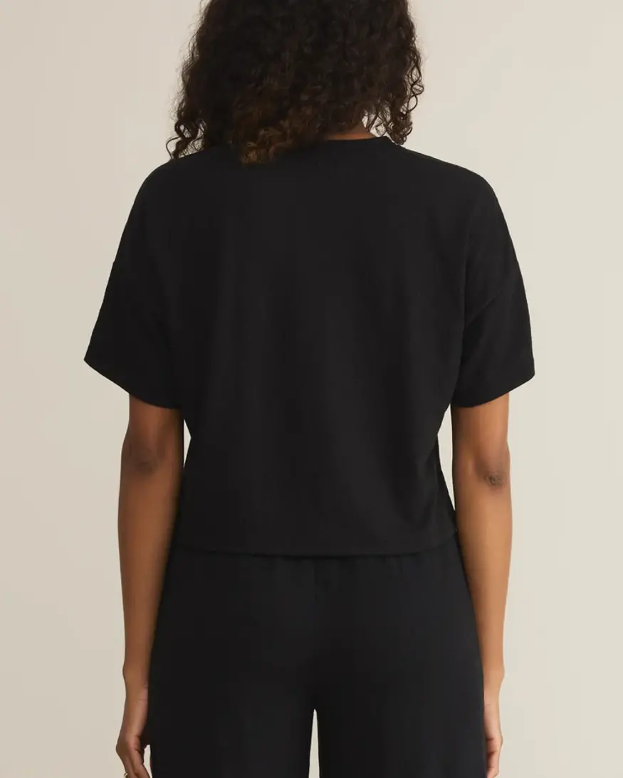 Z-Supply Sway Textured Crop Tee