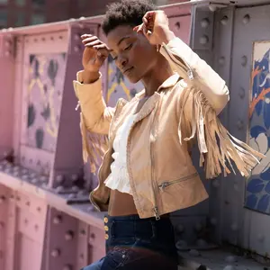 Mauritius Zoe Fringe Jacket