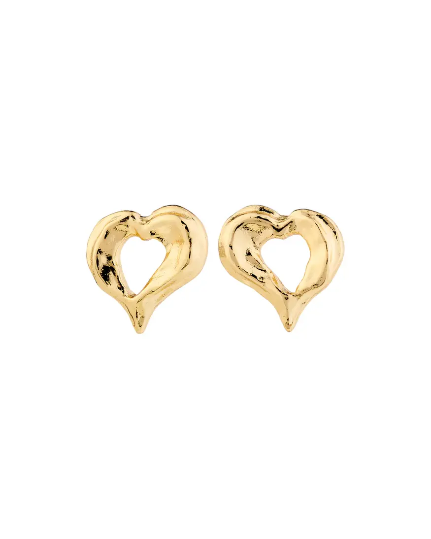 Pilgrim Tide Heart Earrings