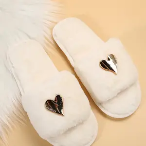 Heart Pendant Slippers