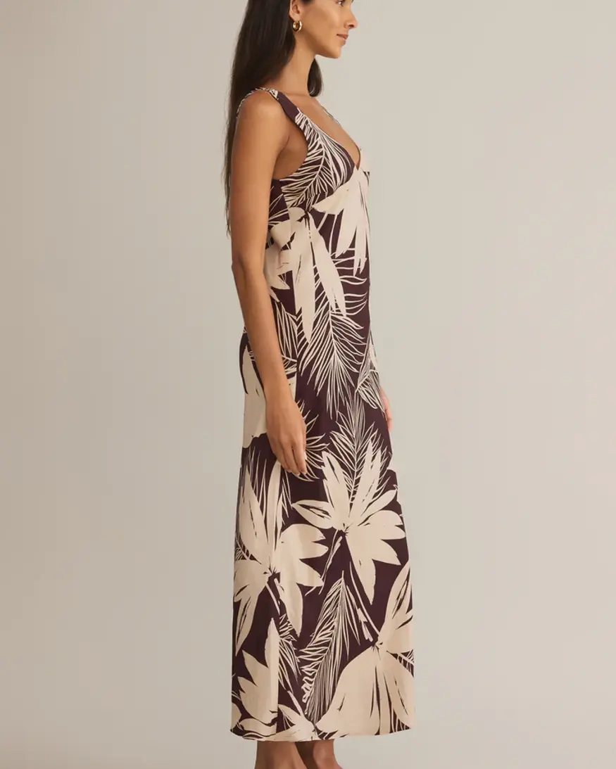 Z-Supply Hana Palmera Maxi Dress