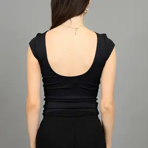 RD Style Brida Cap Sleeve/Boat Neck