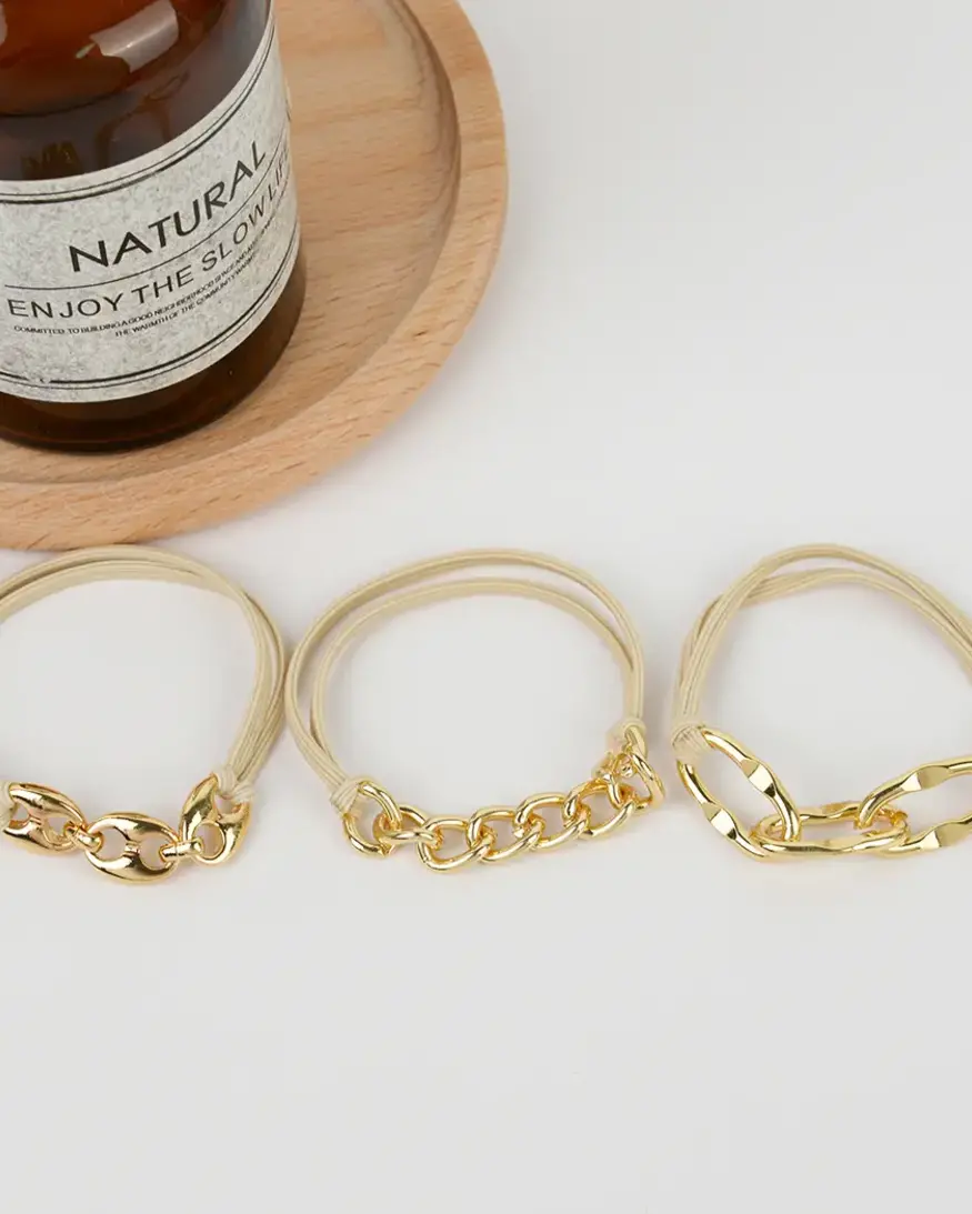 Metal Chair Hair Tie Set