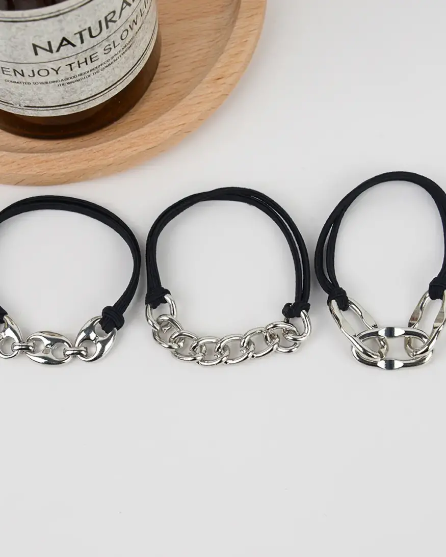 Metal Chair Hair Tie Set