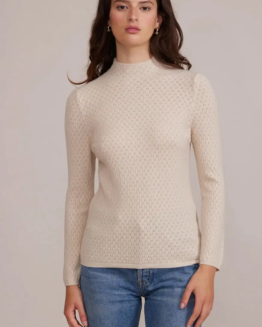 Lucy Paris Ellis Mockneck Top
