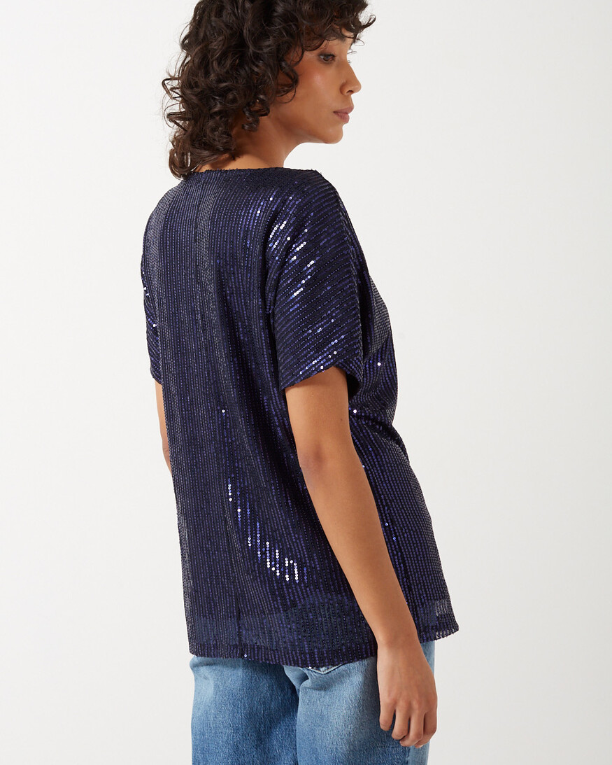 Papillon Whitney Sequin Top