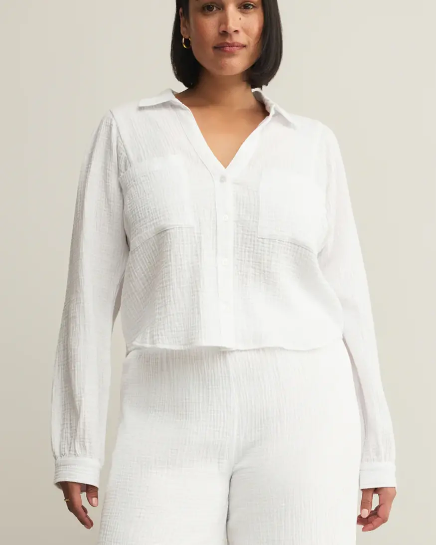 Z-Supply Campo Gauze Top
