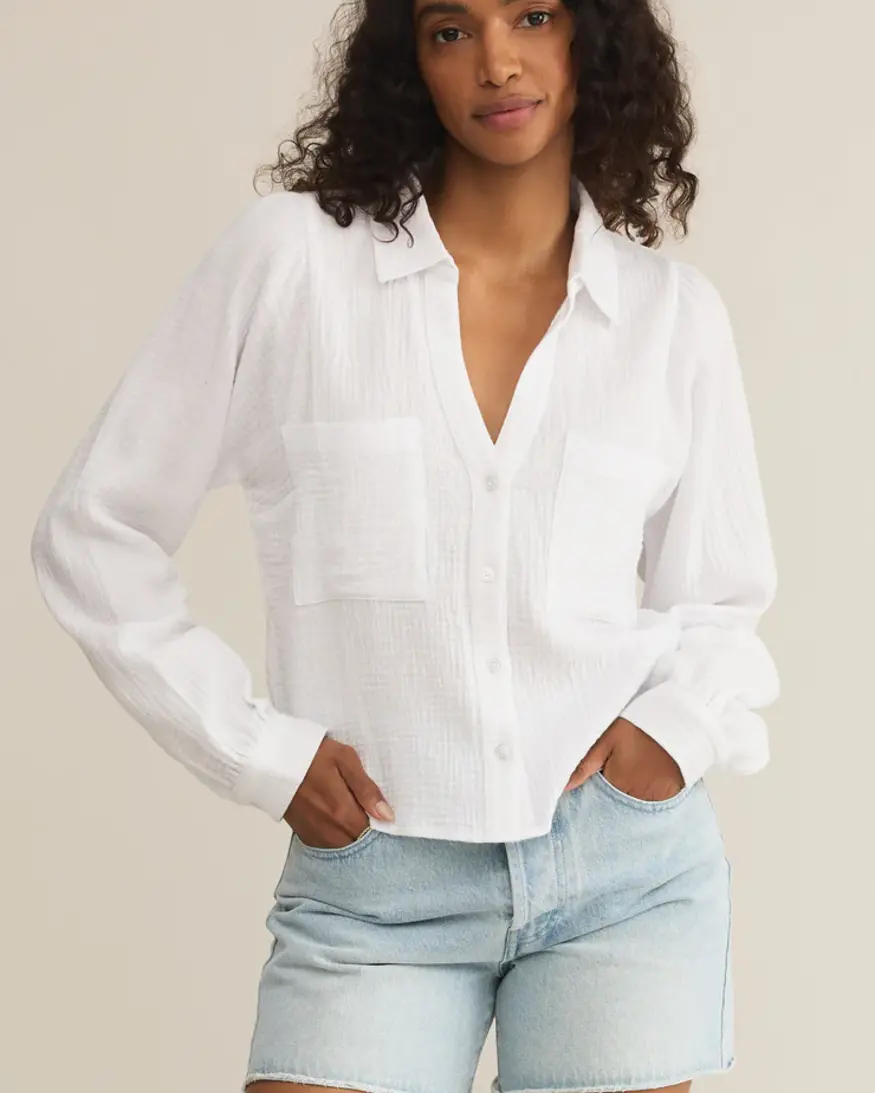 Z-Supply Campo Gauze Top