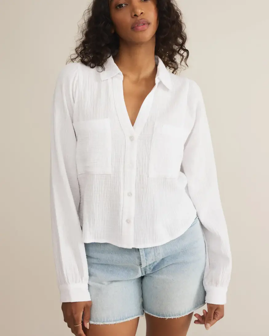 Z-Supply Campo Gauze Top
