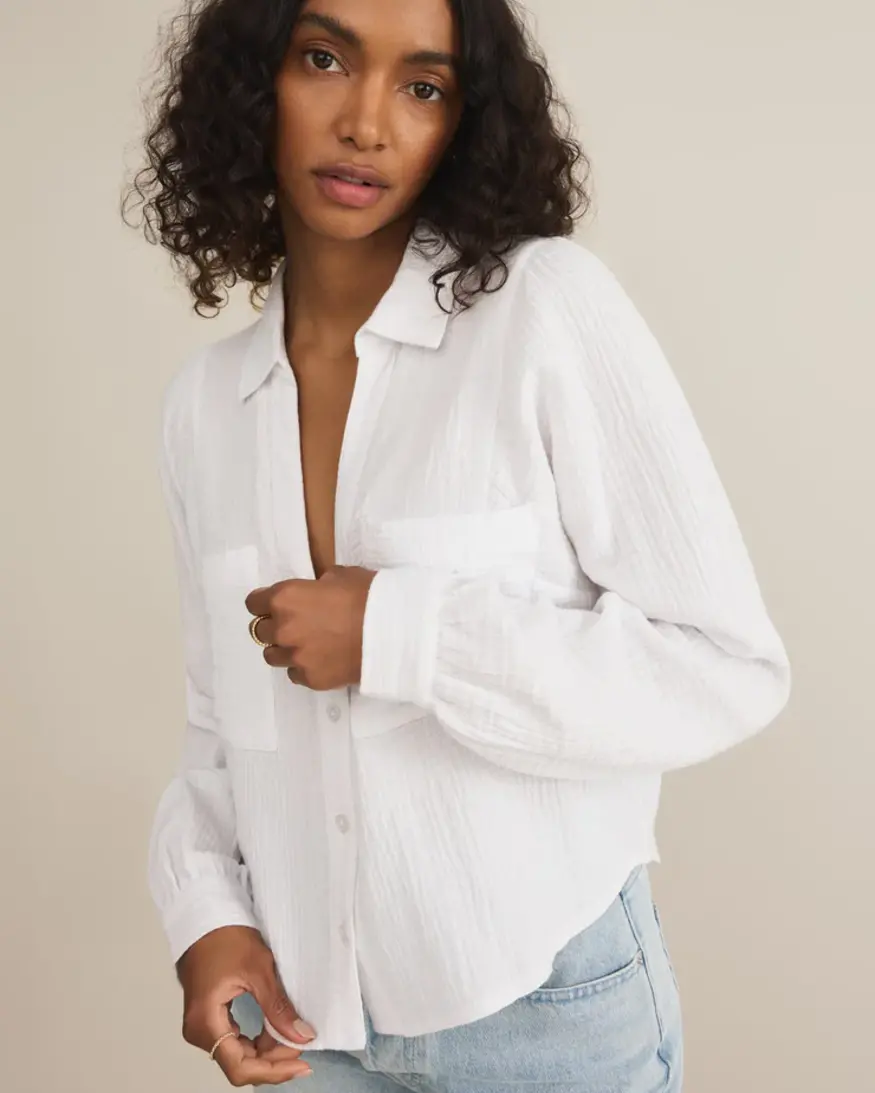 Z-Supply Campo Gauze Top